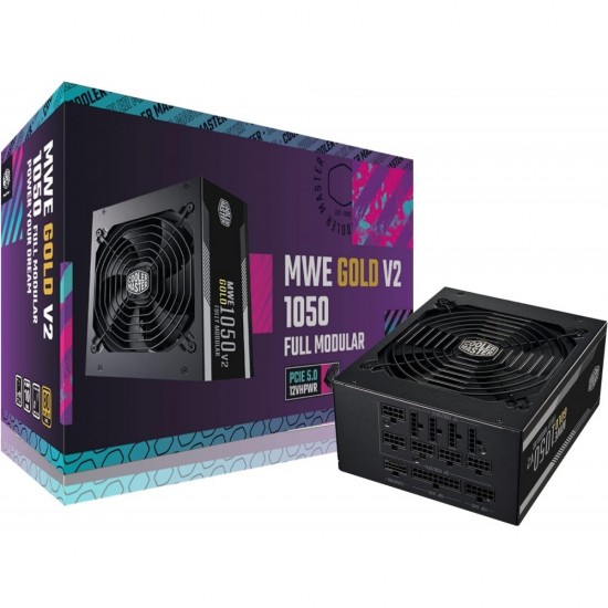 Cooler Master MWE Gold 1050 V2 ATX3.1 Full Modular 1050W 80Plus Gold